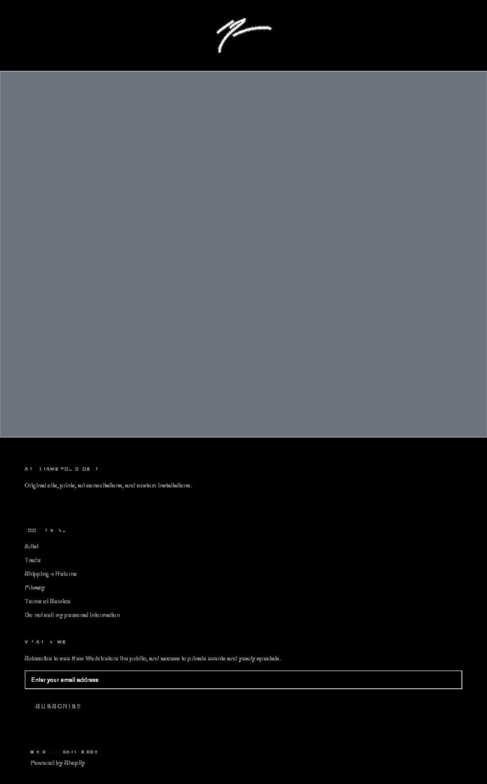 michellecarnes.com shopify website screenshot