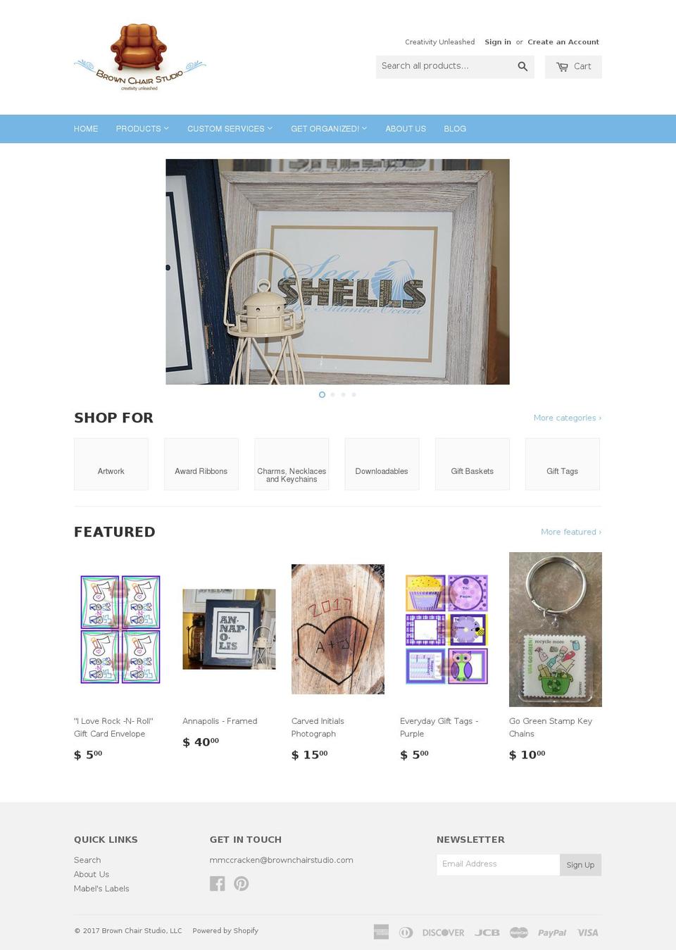 michellemccracken.com shopify website screenshot