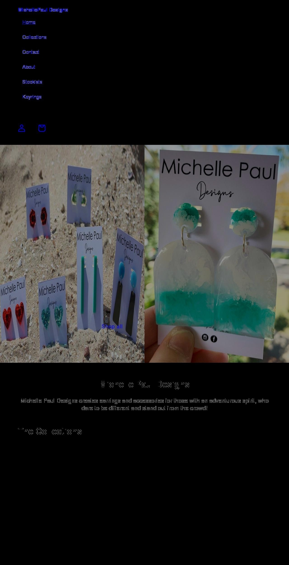 michellepaul.com.au shopify website screenshot