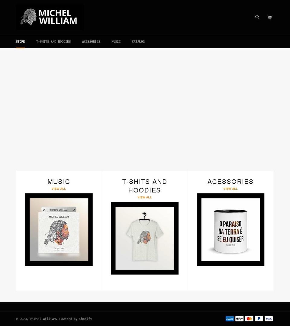 michelwilliam.shop shopify website screenshot