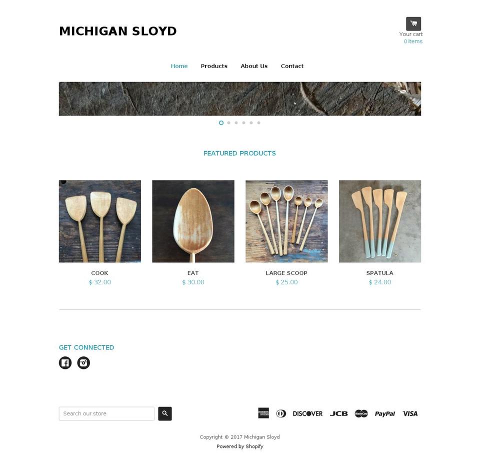 michigansloyd.com shopify website screenshot