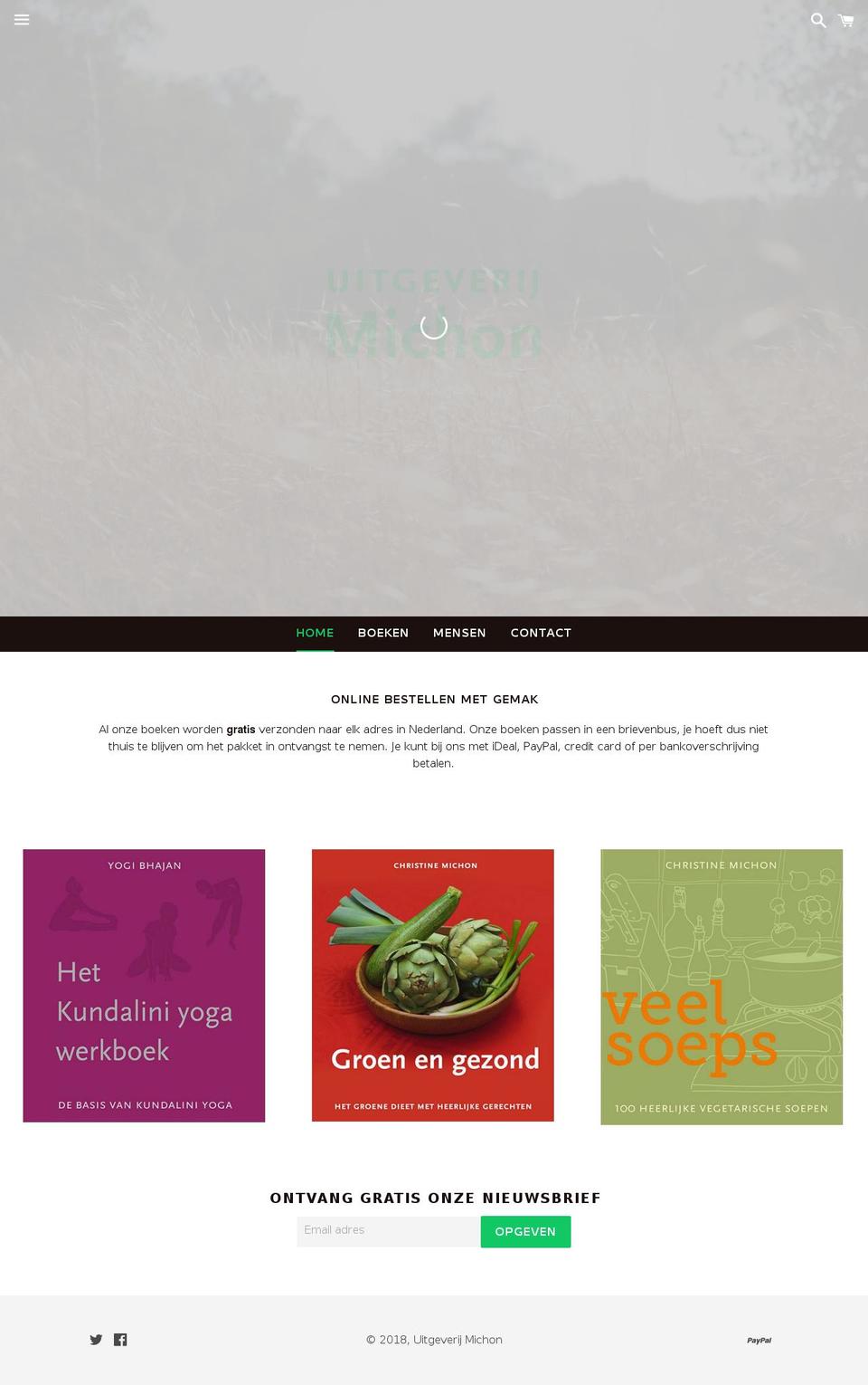 michonenschede.nl shopify website screenshot