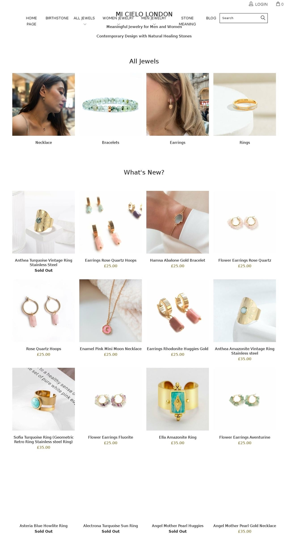 micielolondon.com shopify website screenshot