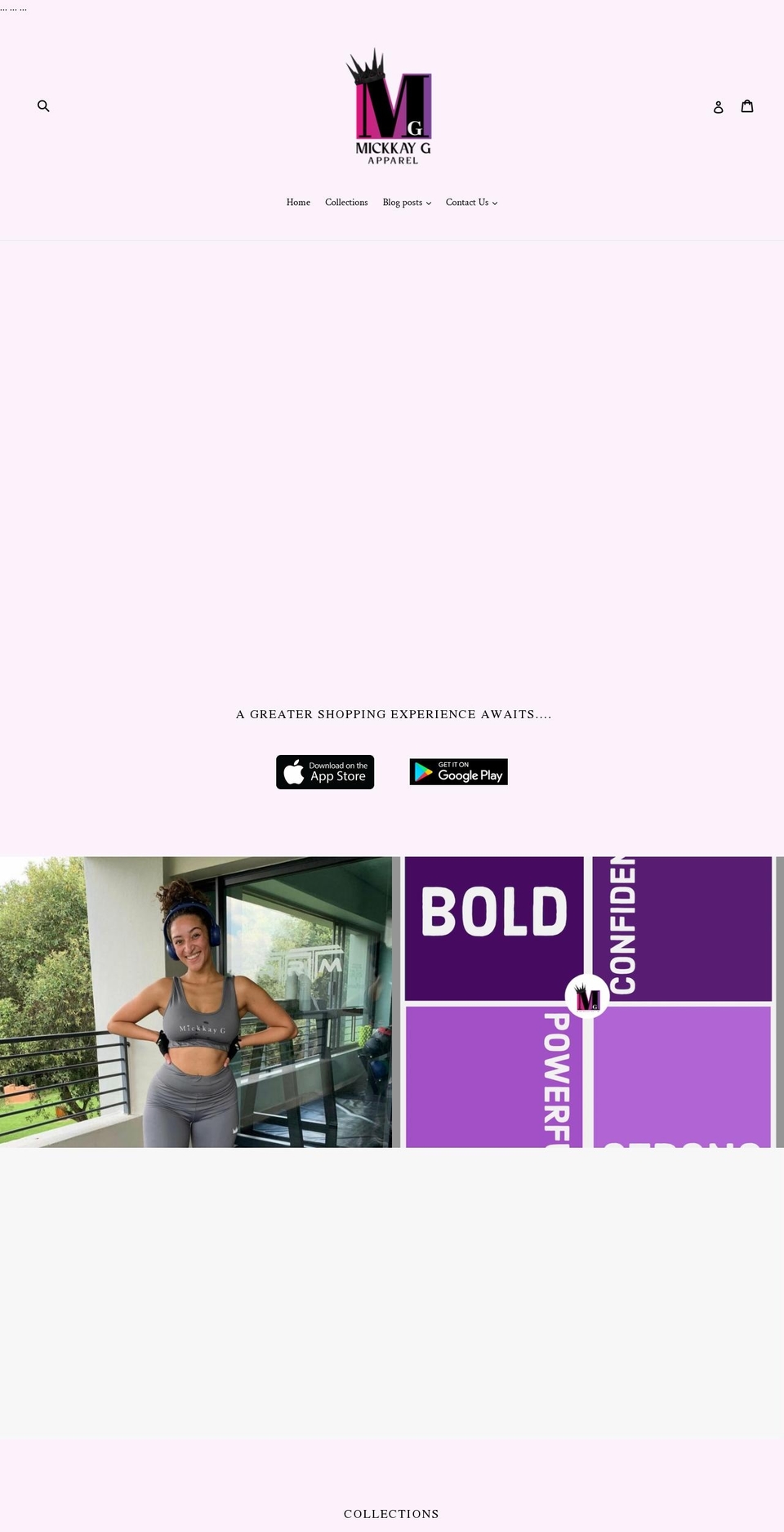 mickkaygonline.com — Shopify storefront screenshot