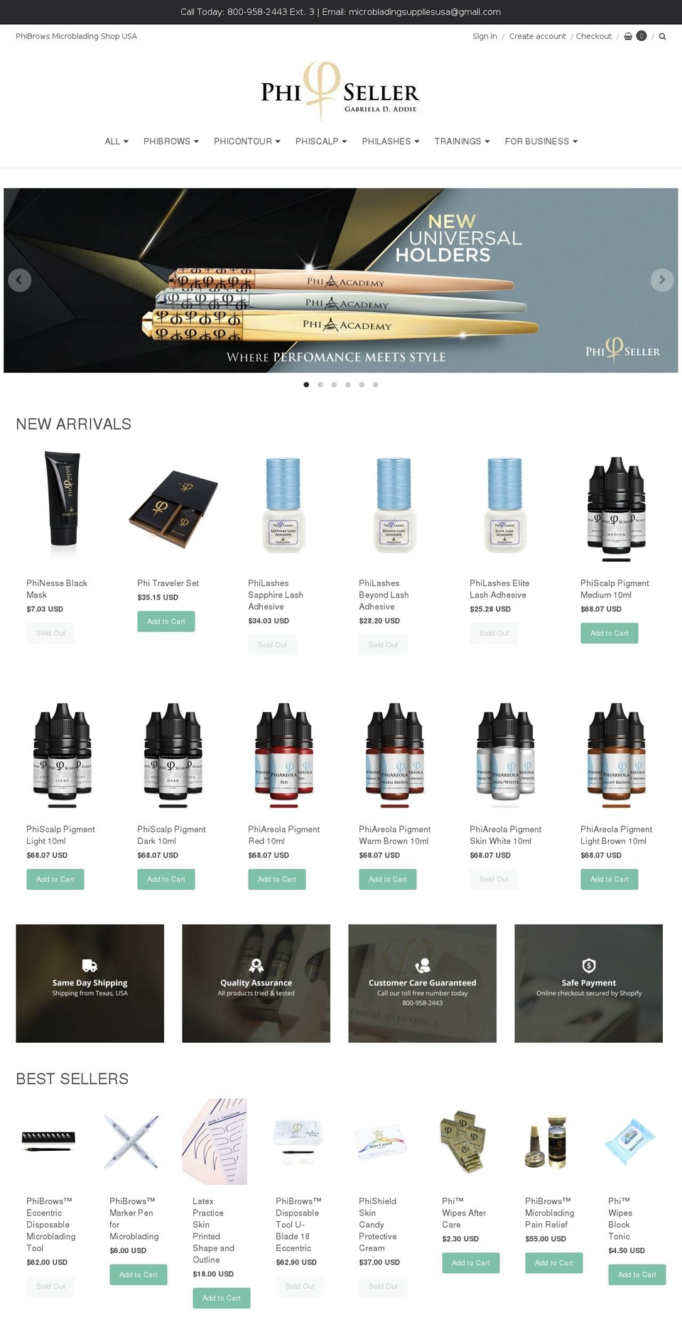 microbladingsuppliesusa.com shopify website screenshot