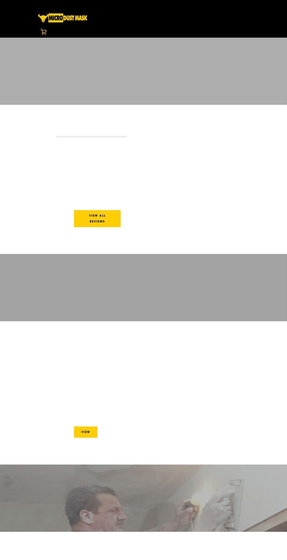 microdustmask.com shopify website screenshot