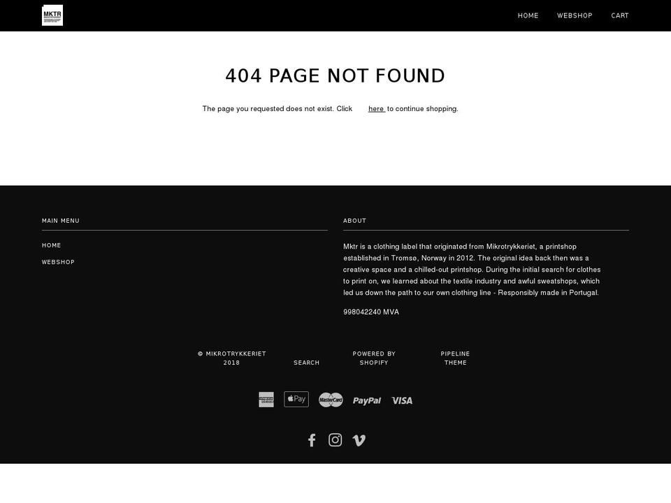 microexpeditions.com — Shopify storefront screenshot