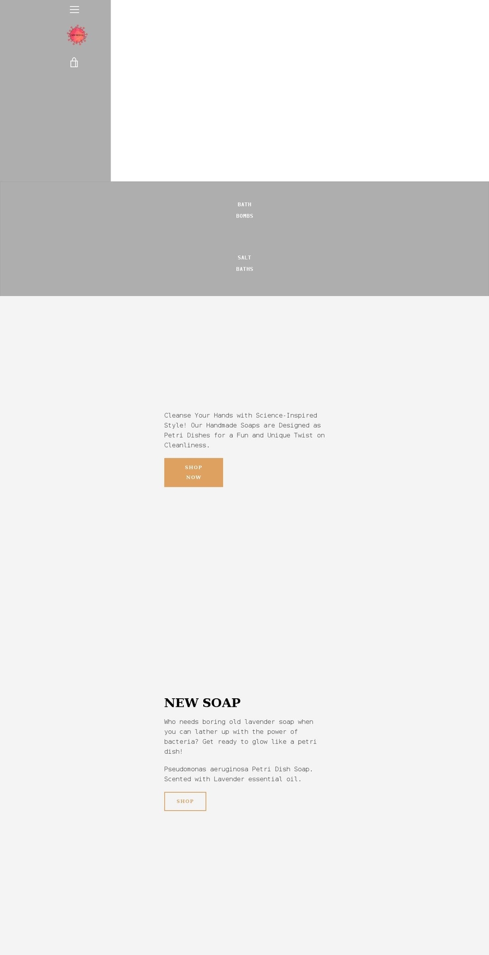 microjaislab.com shopify website screenshot