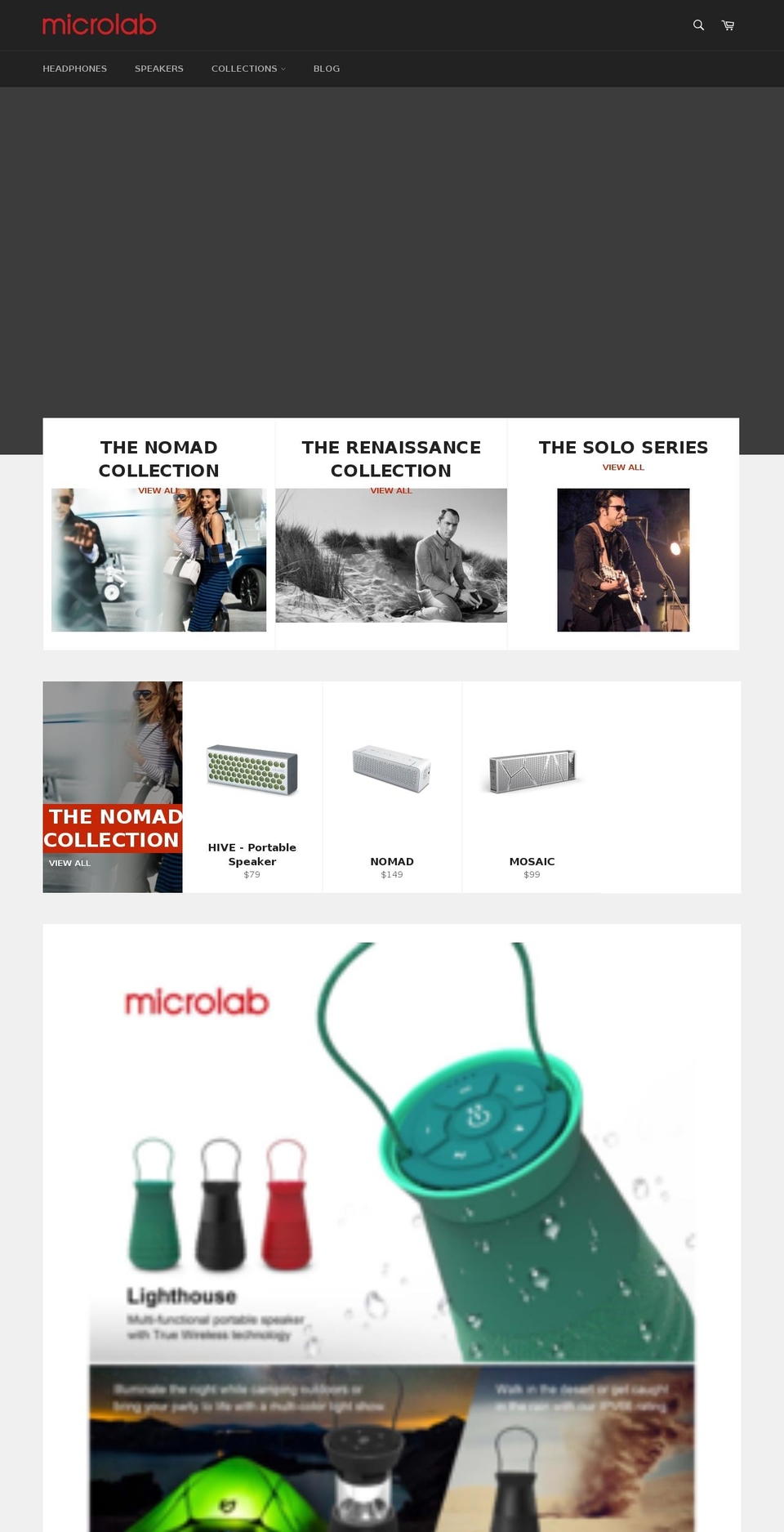 microlabus.com — Shopify storefront screenshot
