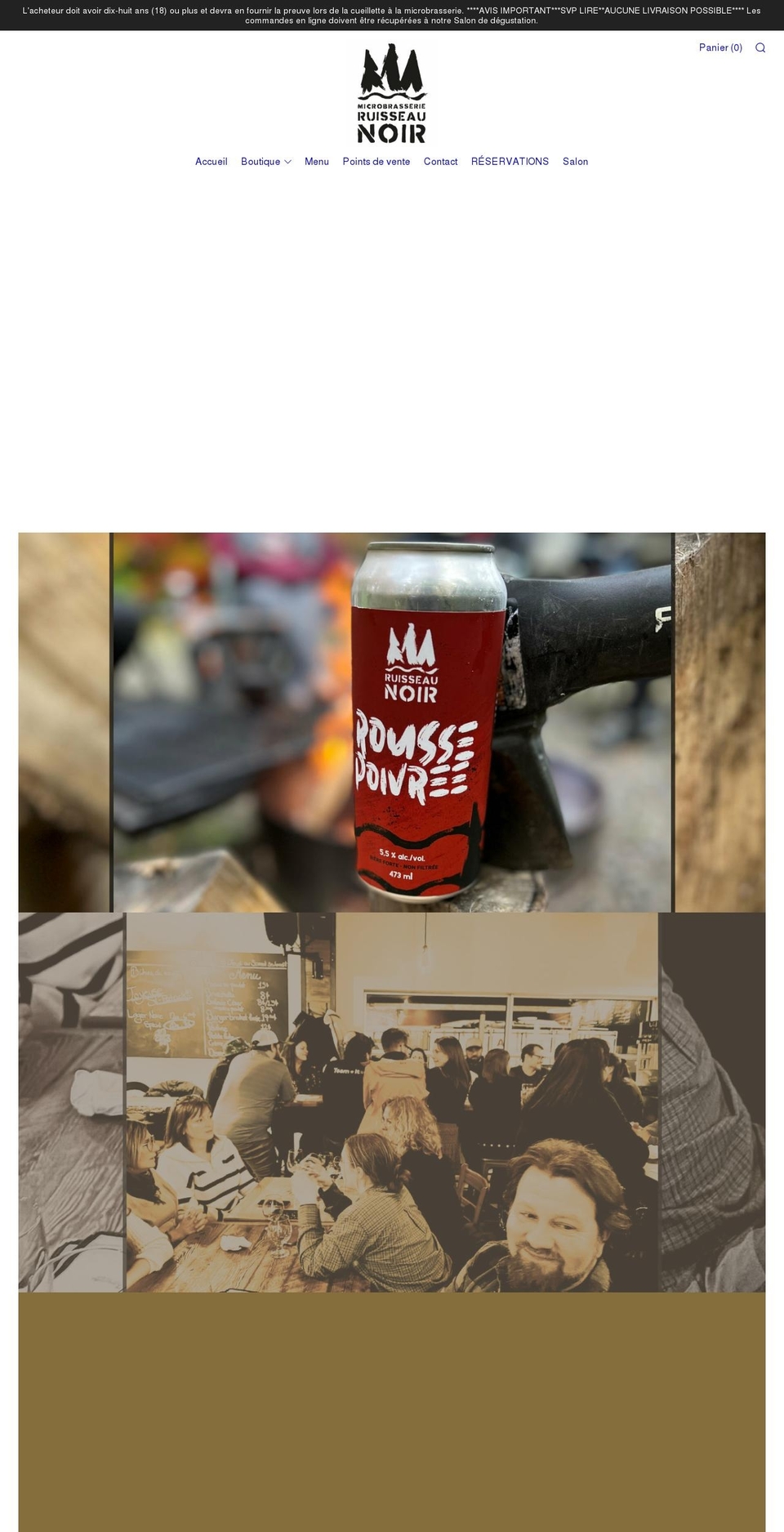 microruisseaunoir.com shopify website screenshot