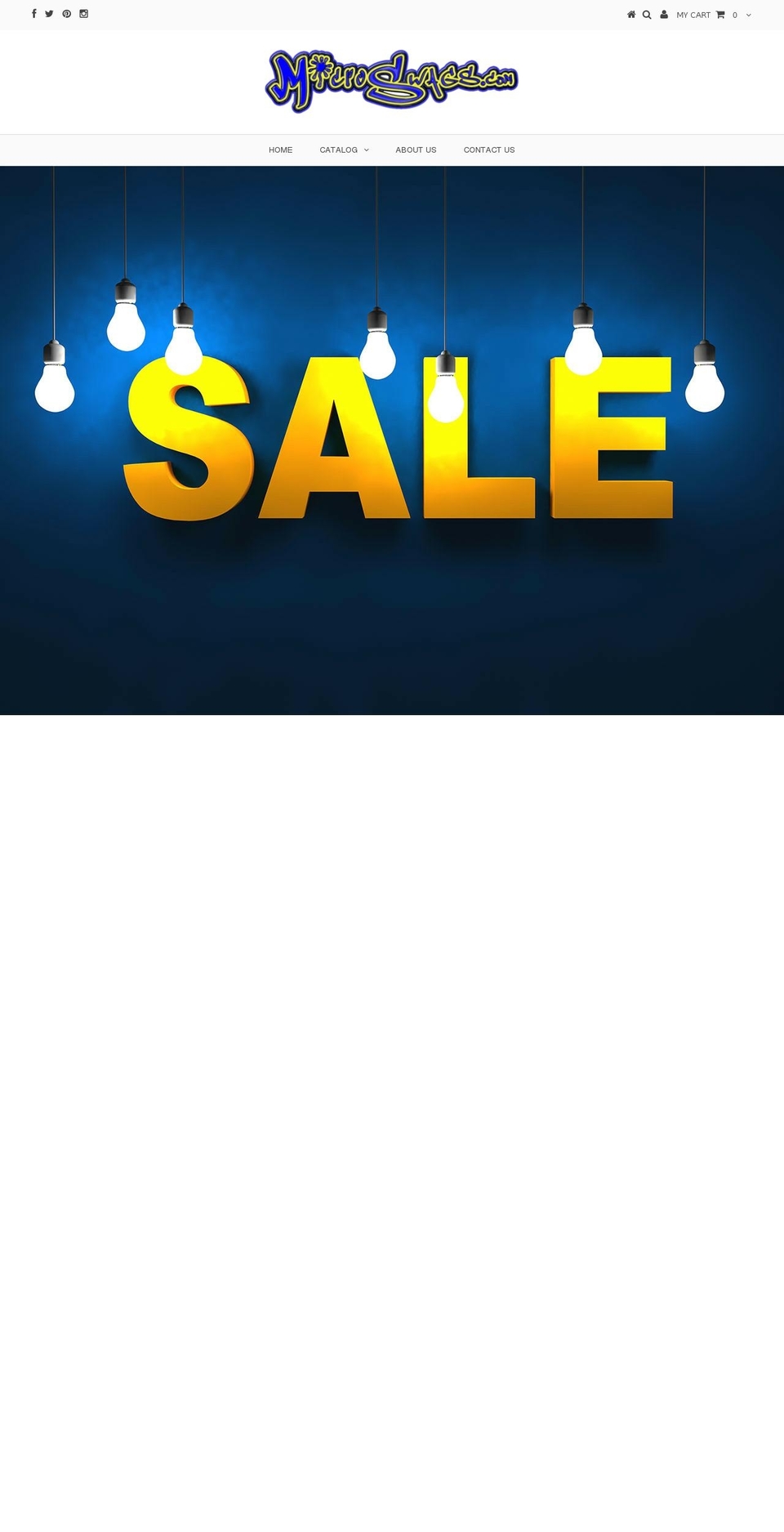microswags.com shopify website screenshot