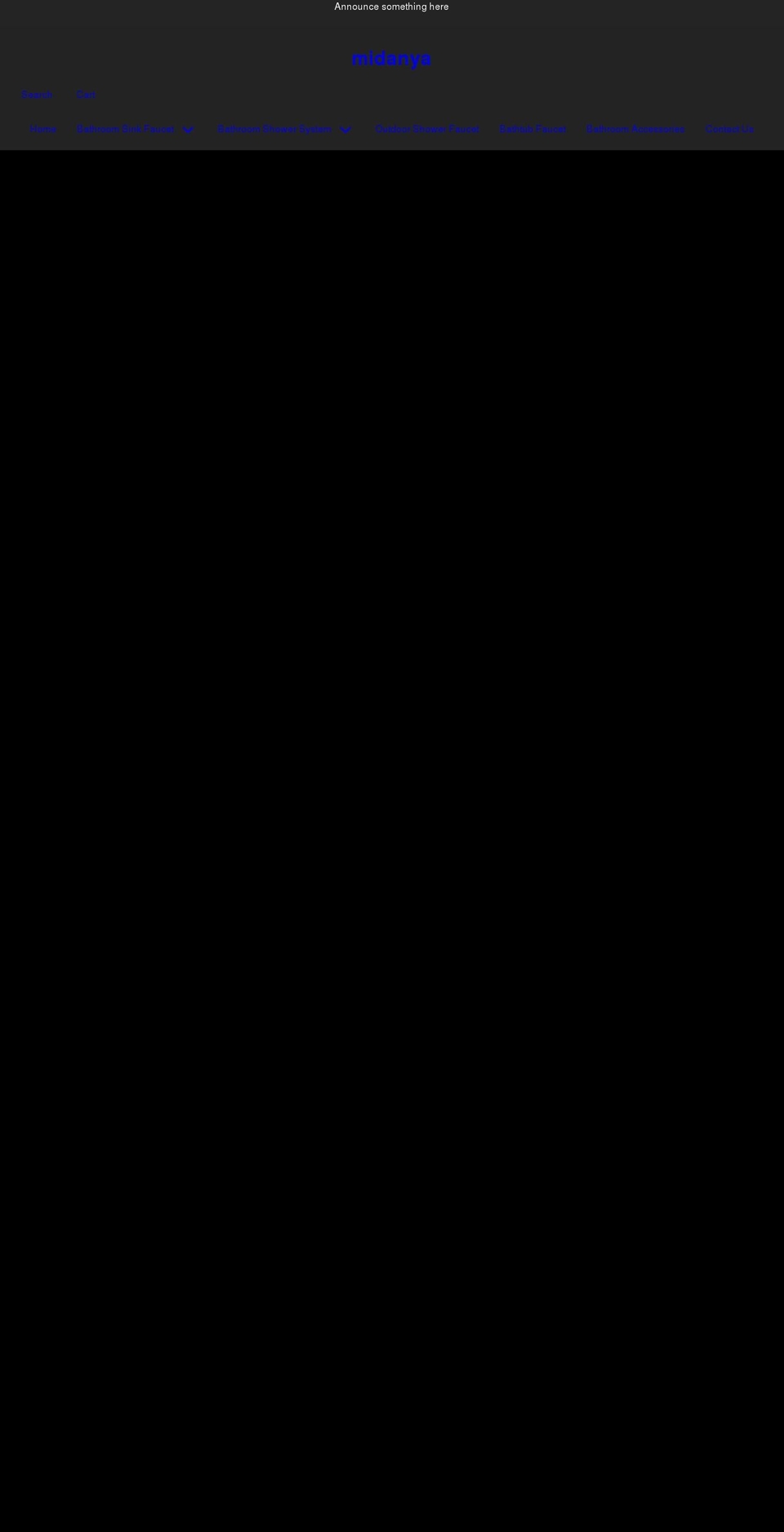 midanya.com shopify website screenshot