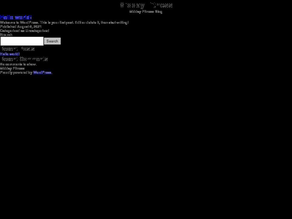 middayfitness.com — Shopify storefront screenshot