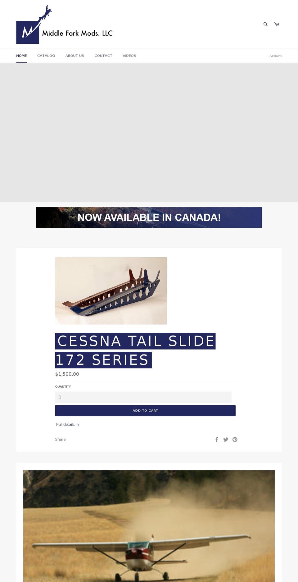 middleforkmods.com shopify website screenshot