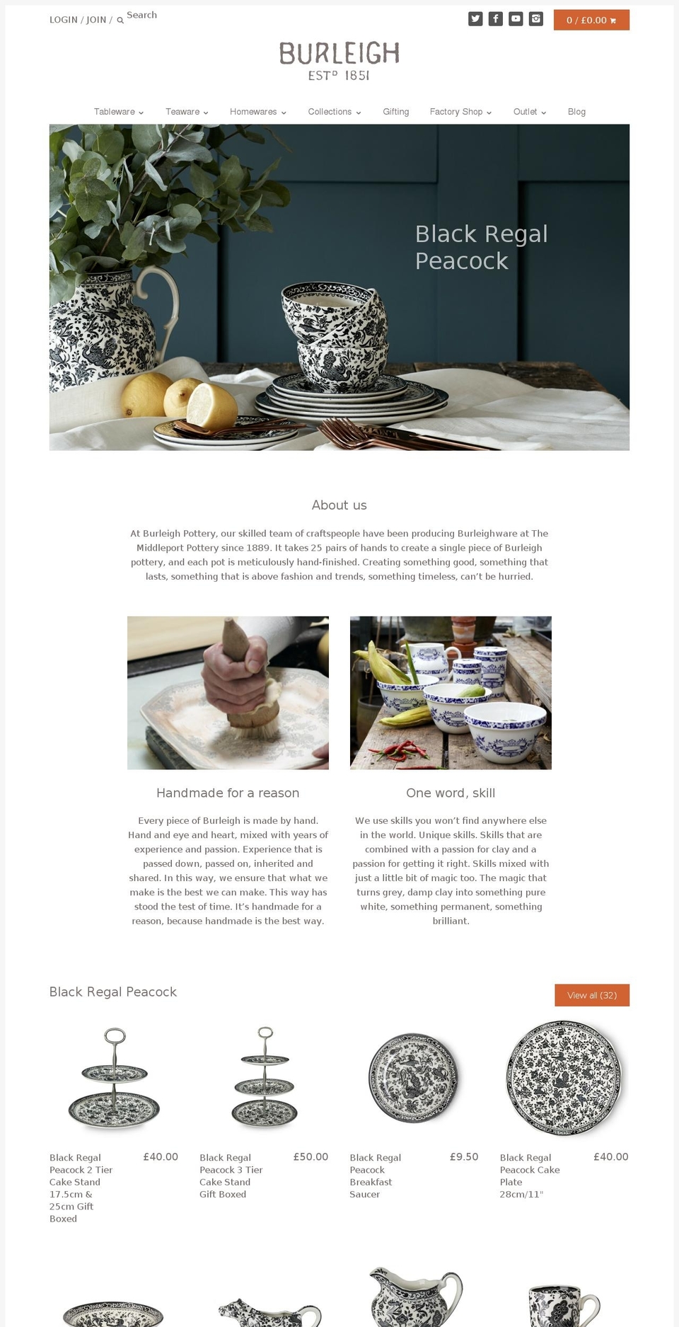middleport-pottery.com shopify website screenshot