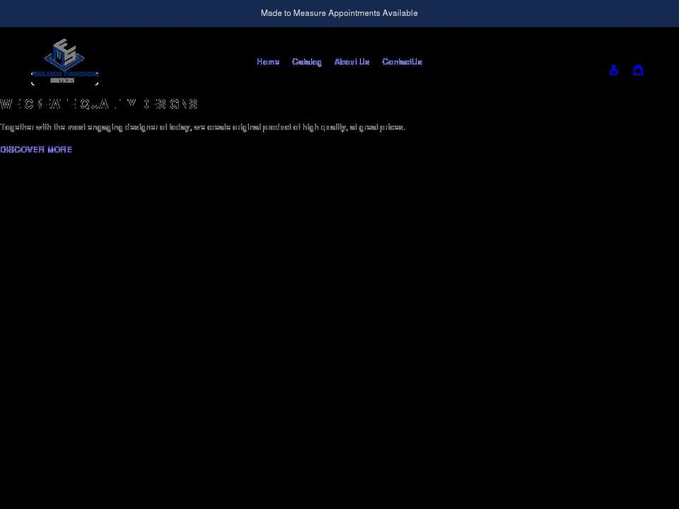 midlands-furnishing-services.co.uk shopify website screenshot