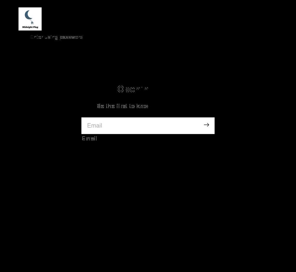 midnightplug.com — Shopify storefront screenshot