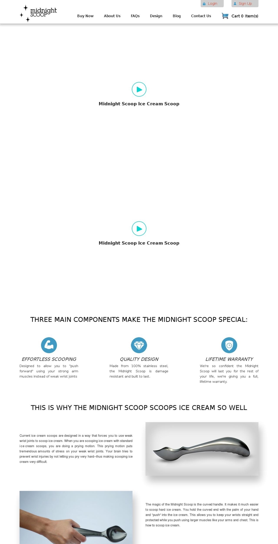 midnightscooper.com — Shopify storefront screenshot