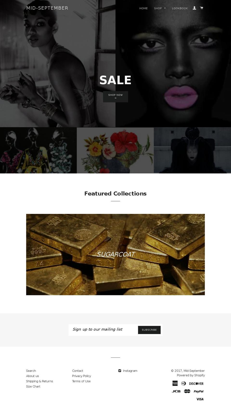 midsept.com shopify website screenshot