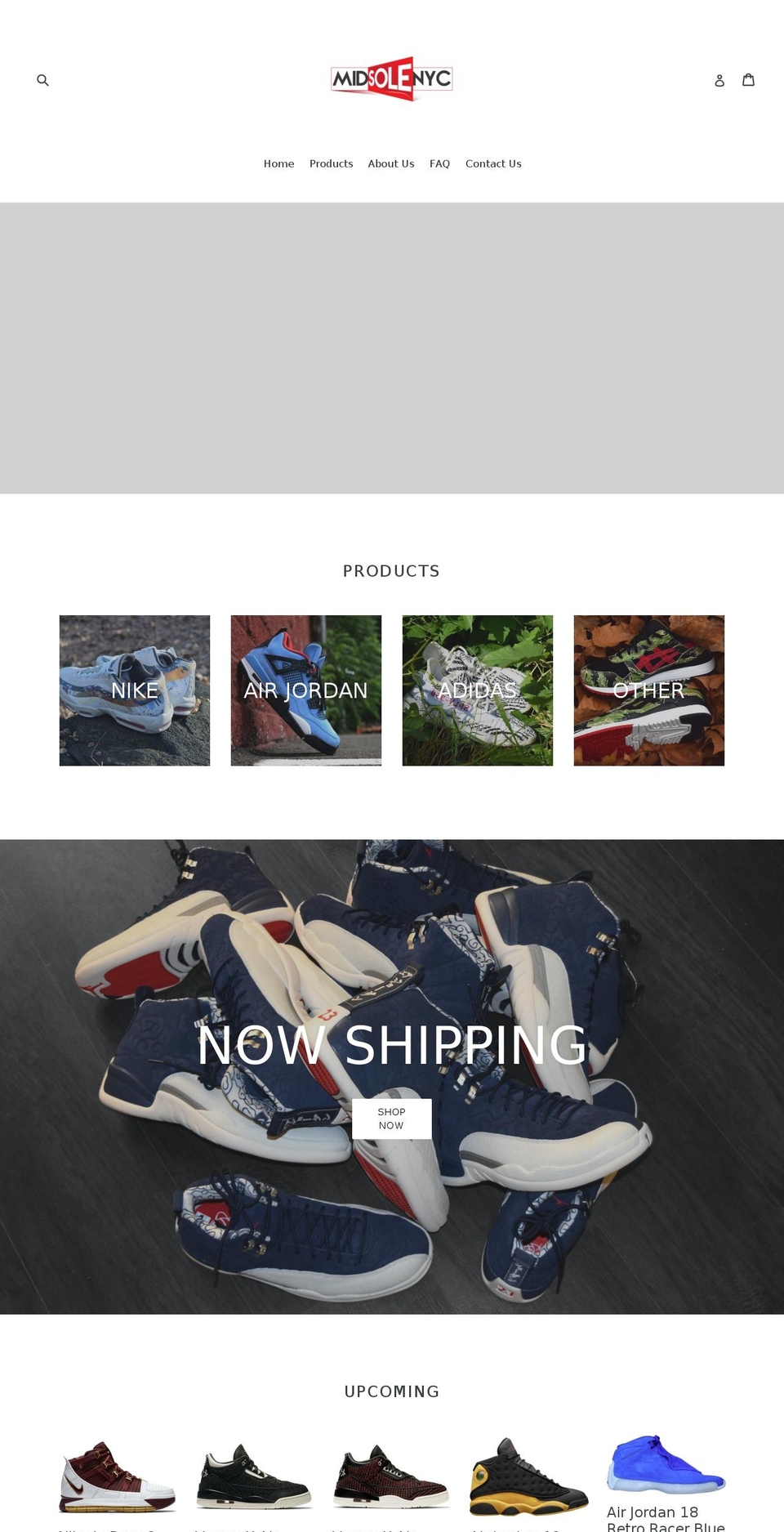 Stable Theme Shopify theme site example midsolenyc.com