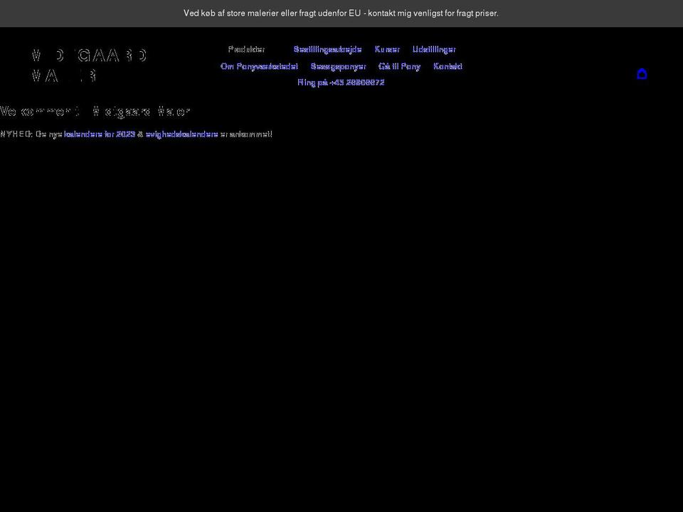 midtgaardmaleri.com shopify website screenshot