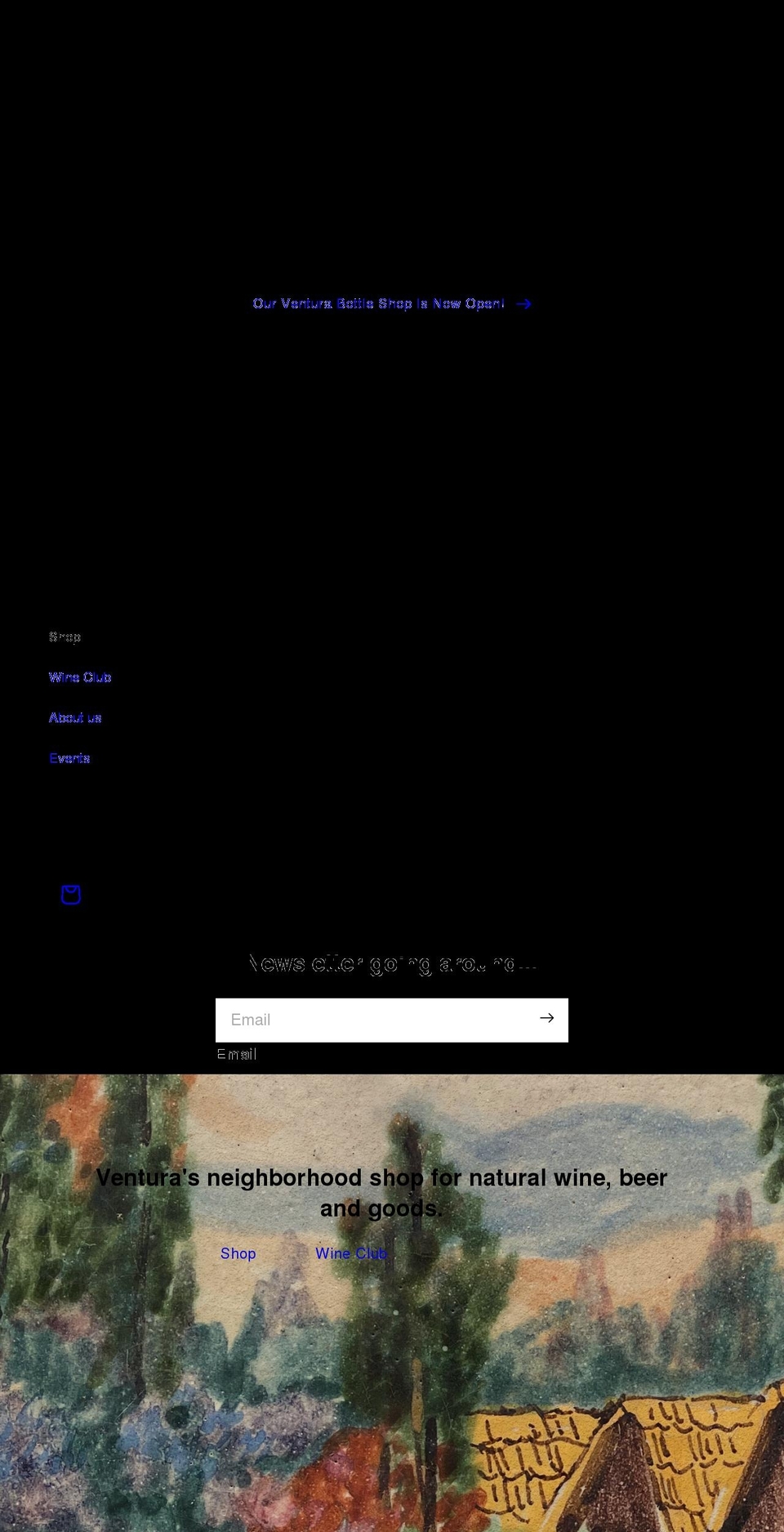 midtownwines.com shopify website screenshot