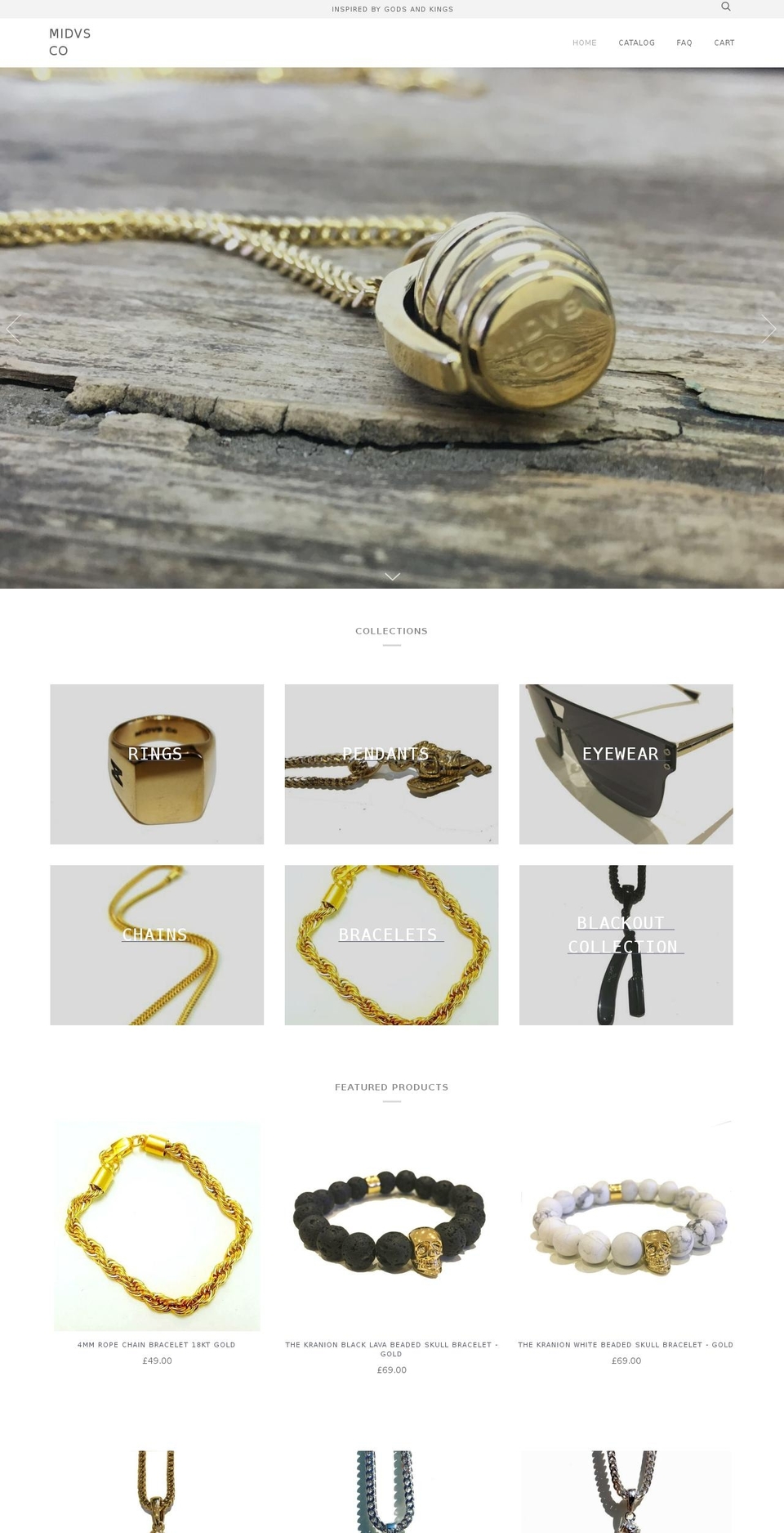 midvsco.com — Shopify storefront screenshot