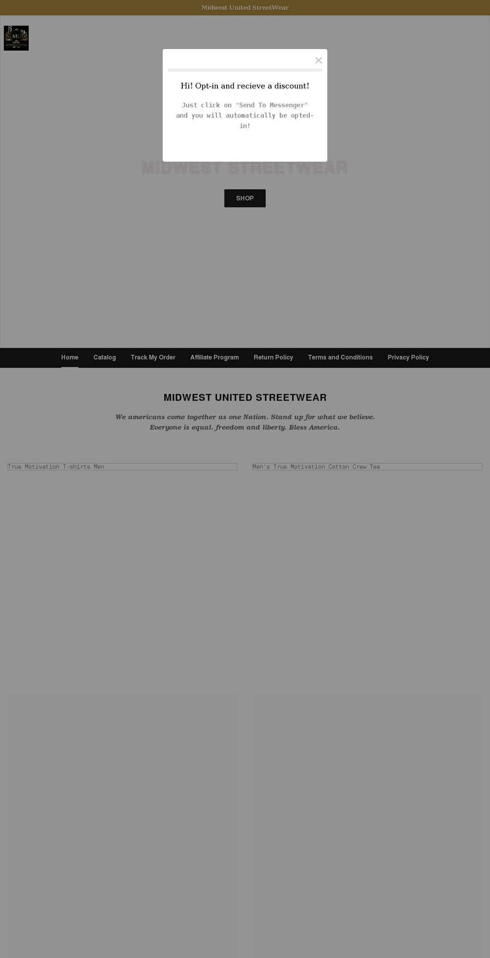 midwest-united.com shopify website screenshot