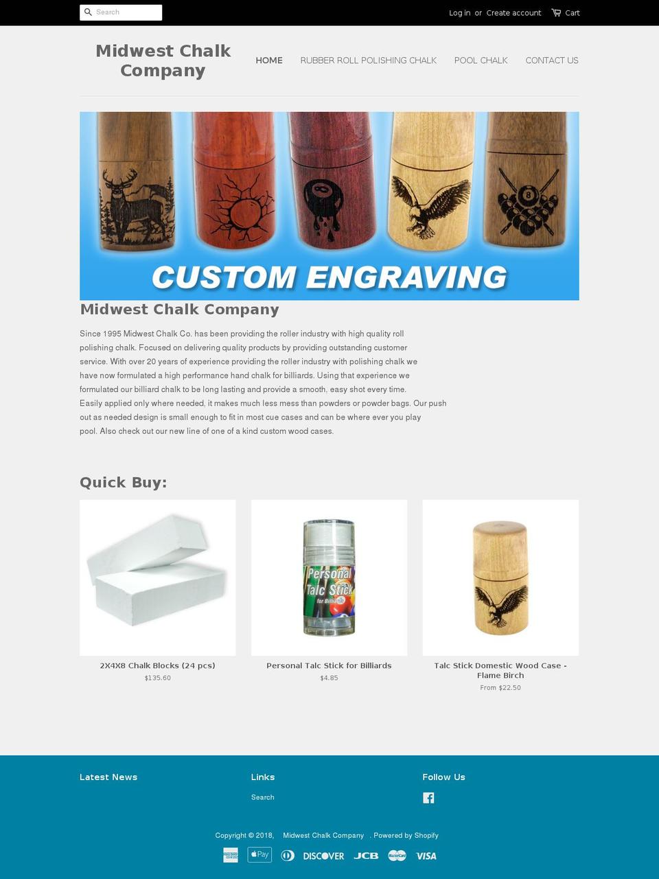 midwestchalk.com — Shopify storefront screenshot