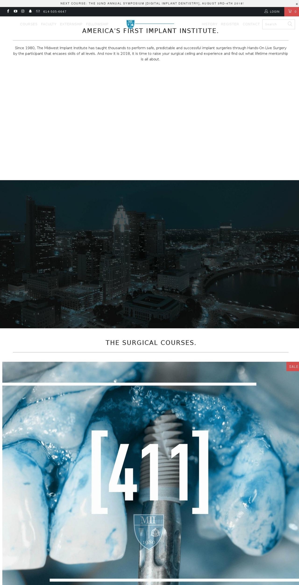 turbo-2 Shopify theme site example midwestimplantinstitute.info