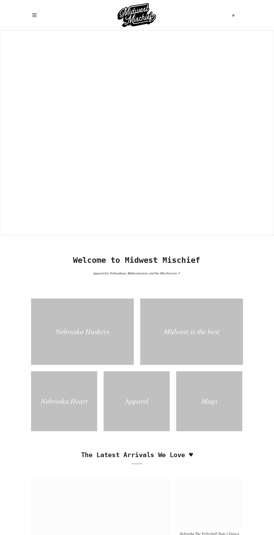 midwestmischief.com — Shopify storefront screenshot