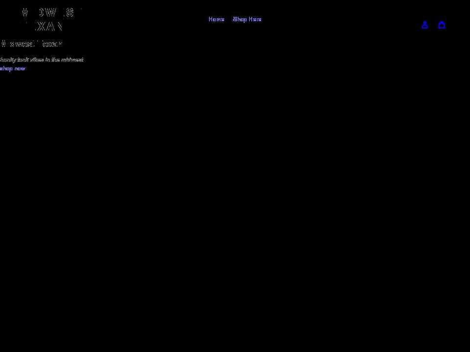midwesttexan.com shopify website screenshot