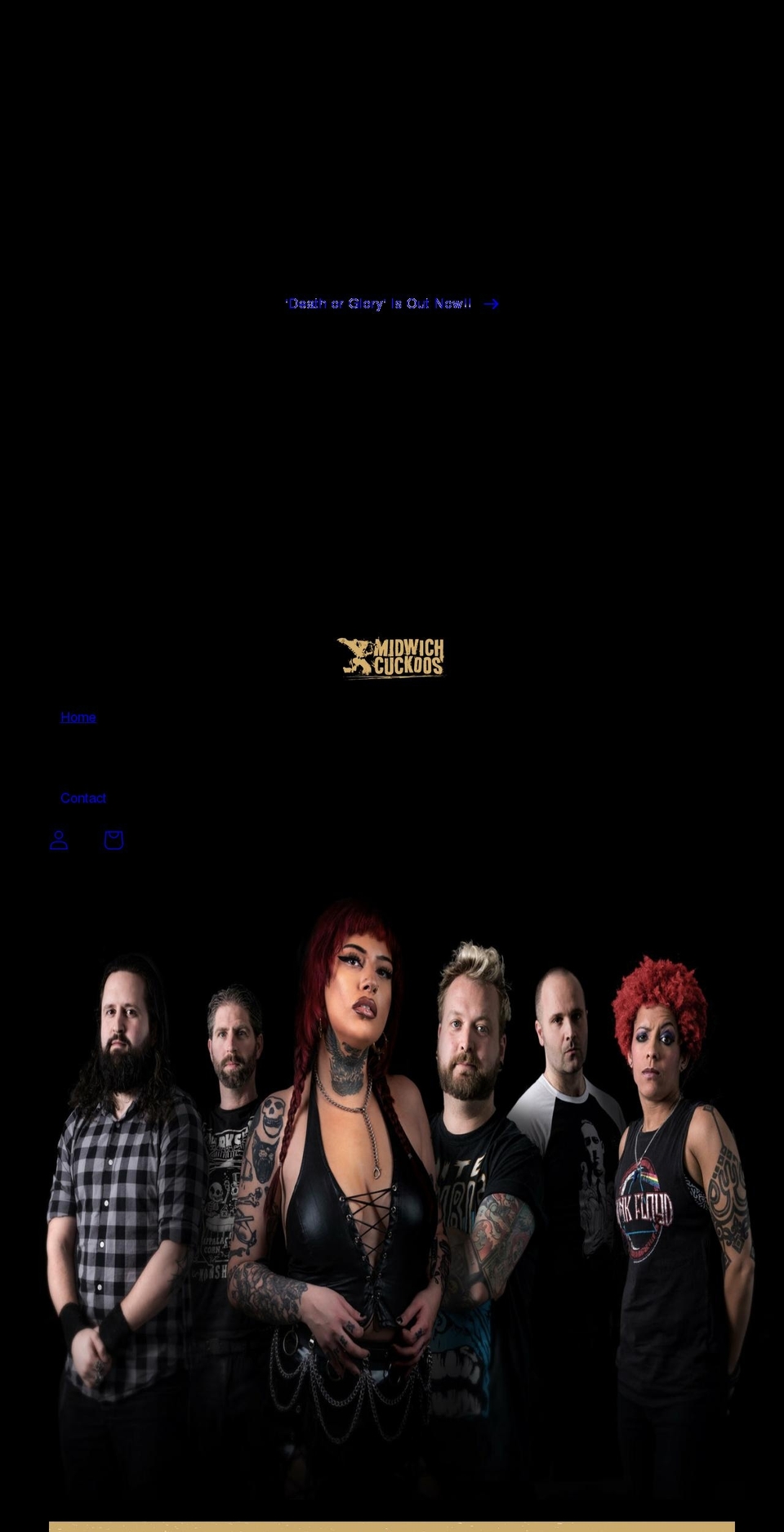 midwichcuckoos.com shopify website screenshot