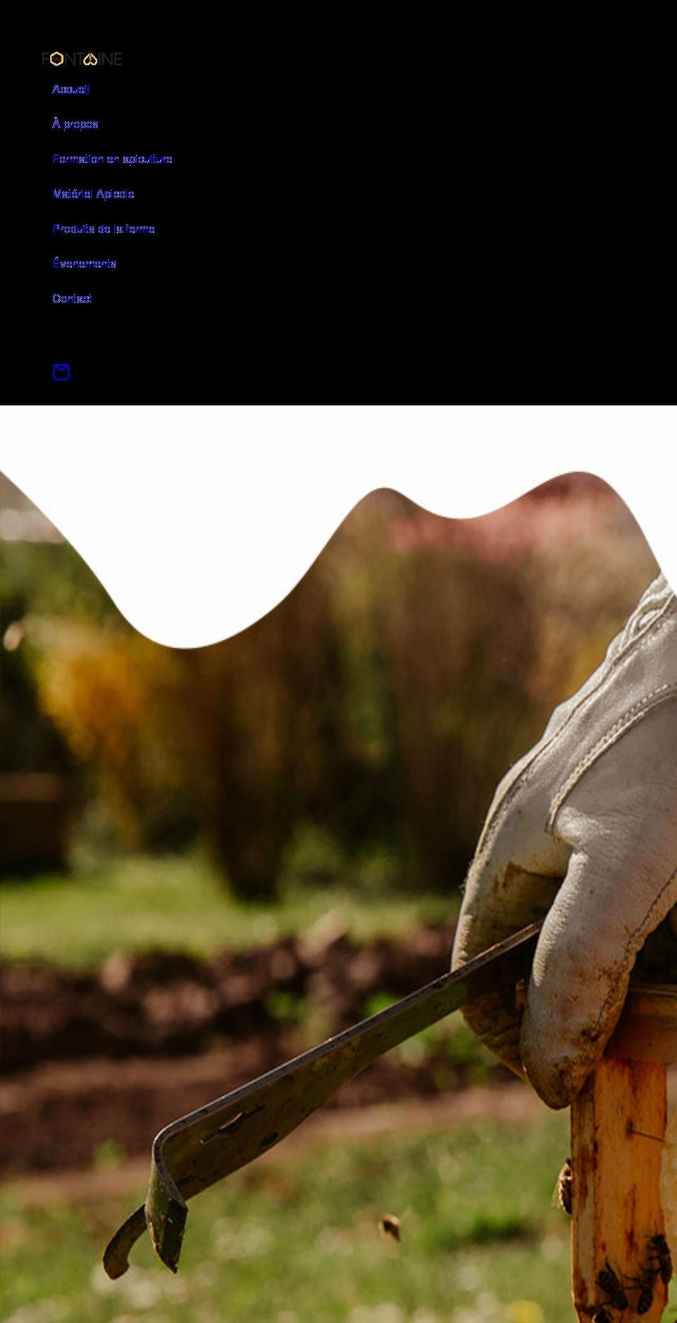 mielfontaine.ca shopify website screenshot
