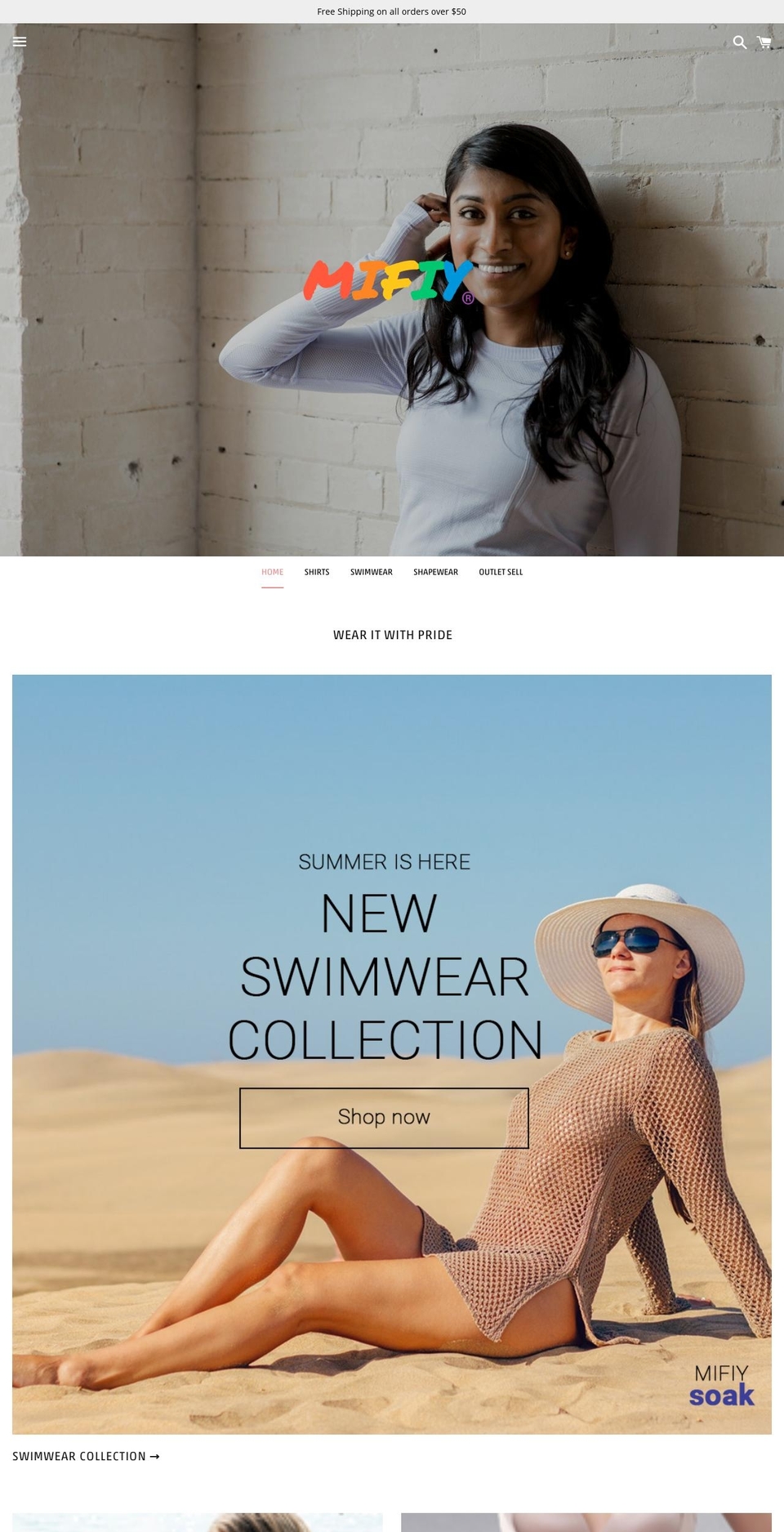 mifiy.com — Shopify storefront screenshot