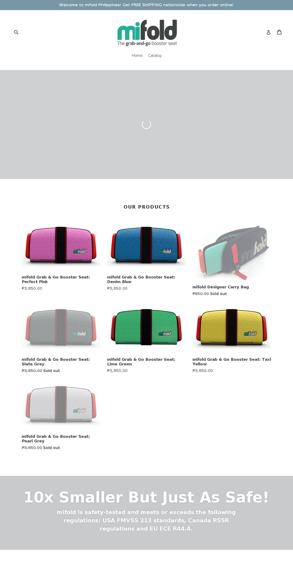 mifoldphilippines.com — Shopify storefront screenshot