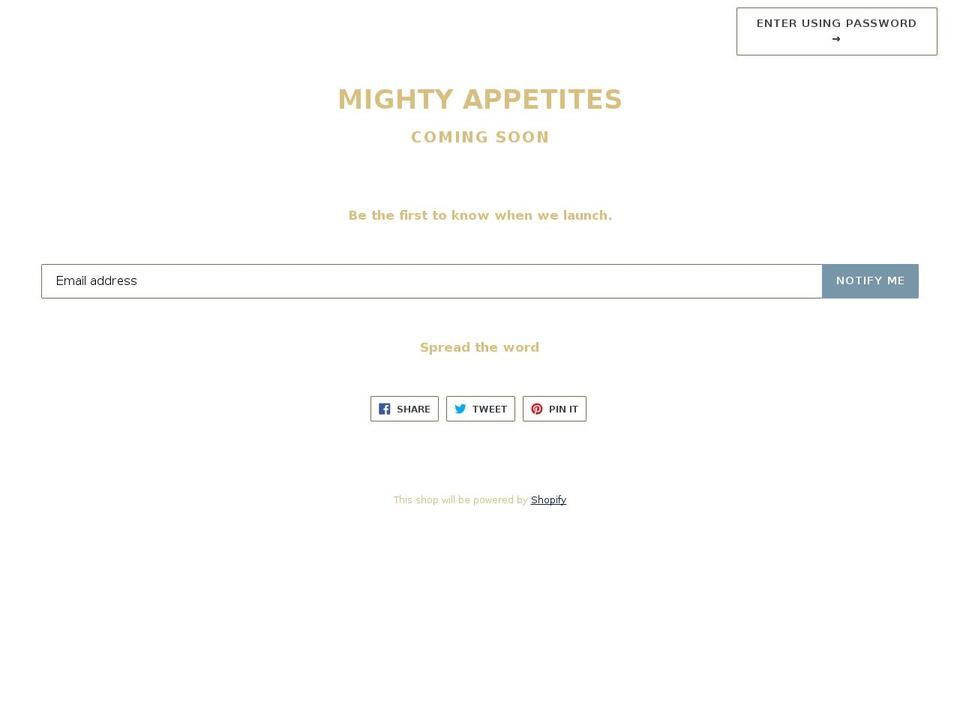FINAL Shopify theme site example mightyappetites.com