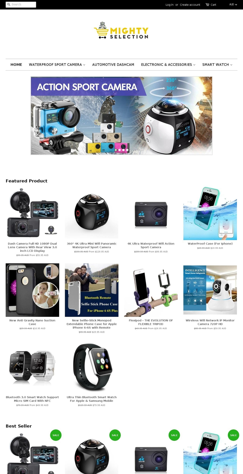 mightyimport.com shopify website screenshot