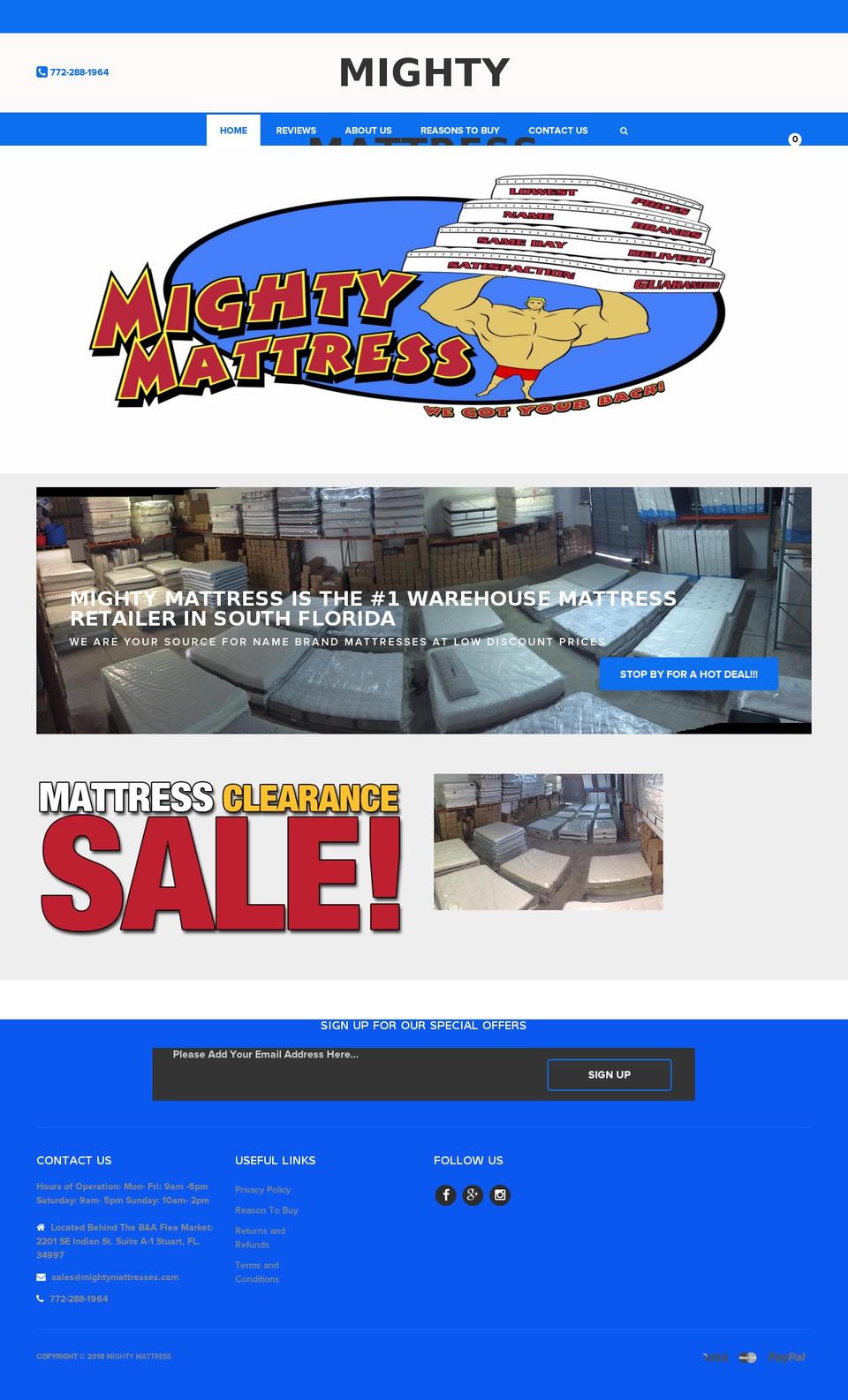 everything-furniture-r50 Shopify theme site example mightymattresses.com