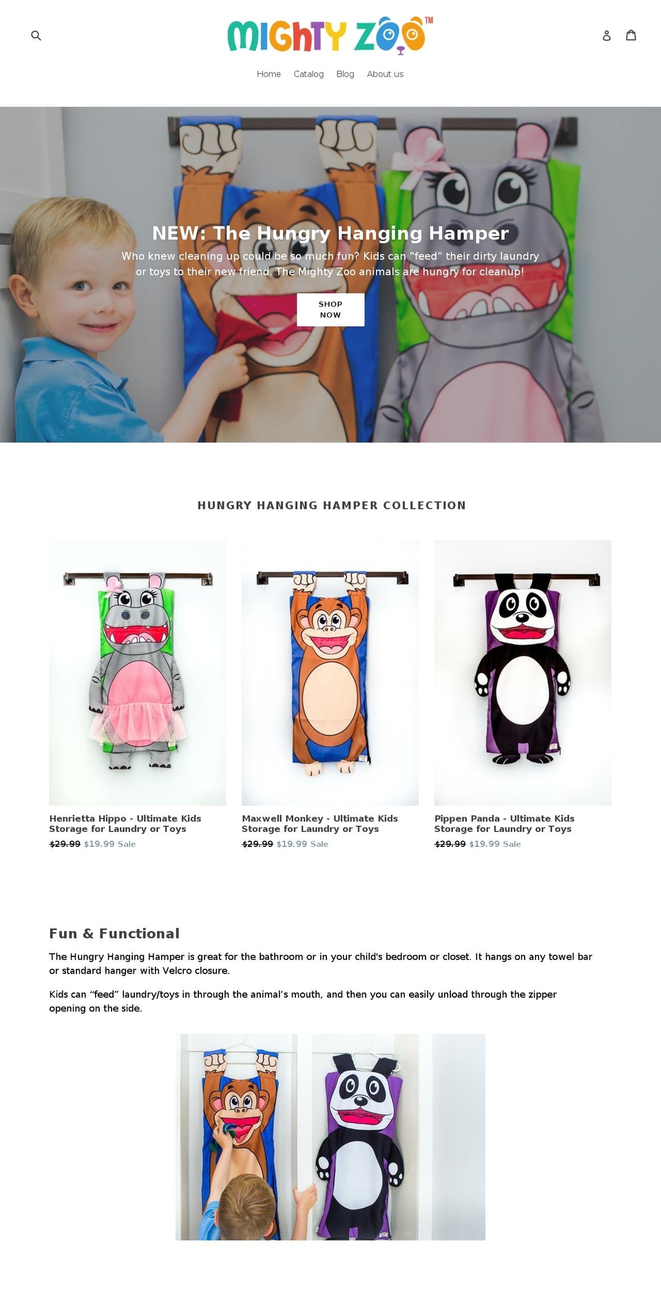 mightyzoo.com shopify website screenshot