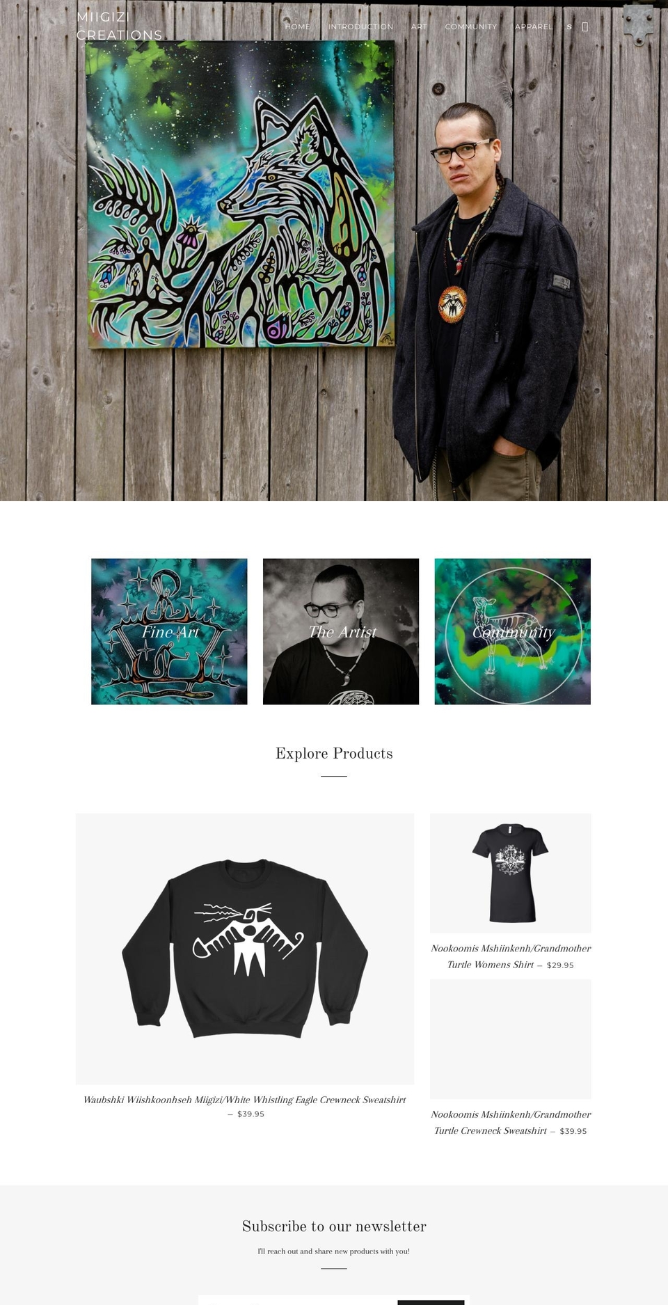 miigizi.com — Shopify storefront screenshot