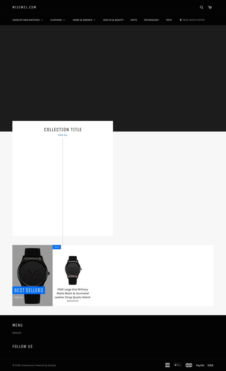 mijewel.com — Shopify storefront screenshot