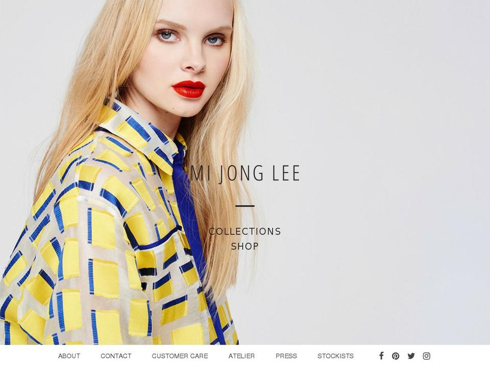 mijonglee.com shopify website screenshot