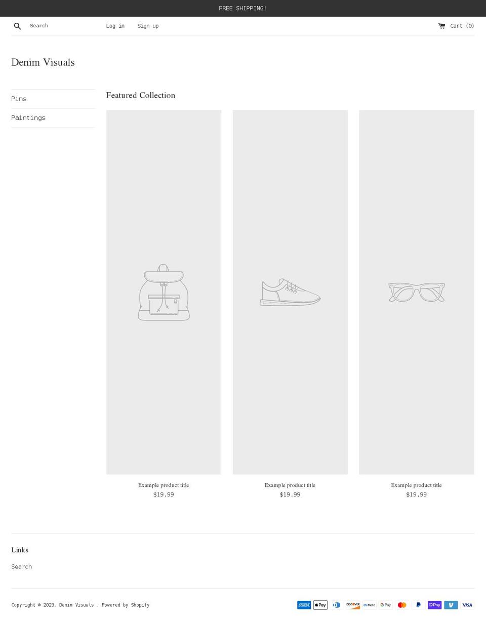 mikedavids.com shopify website screenshot