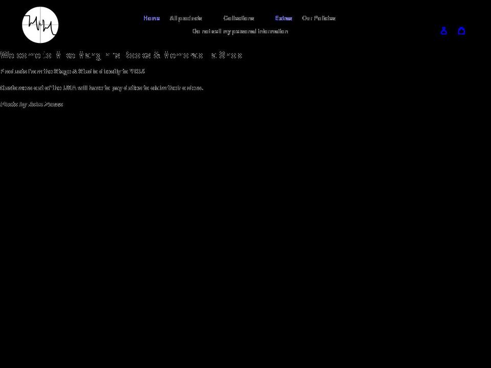 mikemangini.myshopify.com shopify website screenshot