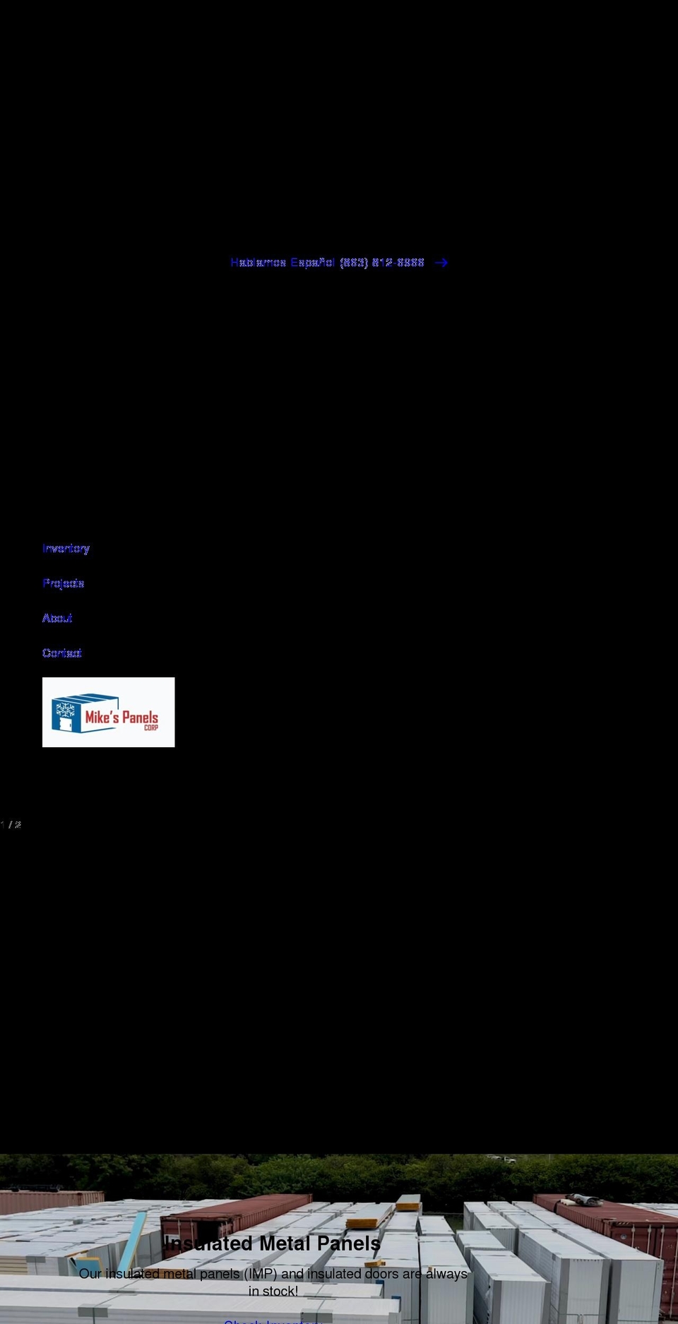 mikespanels.com shopify website screenshot