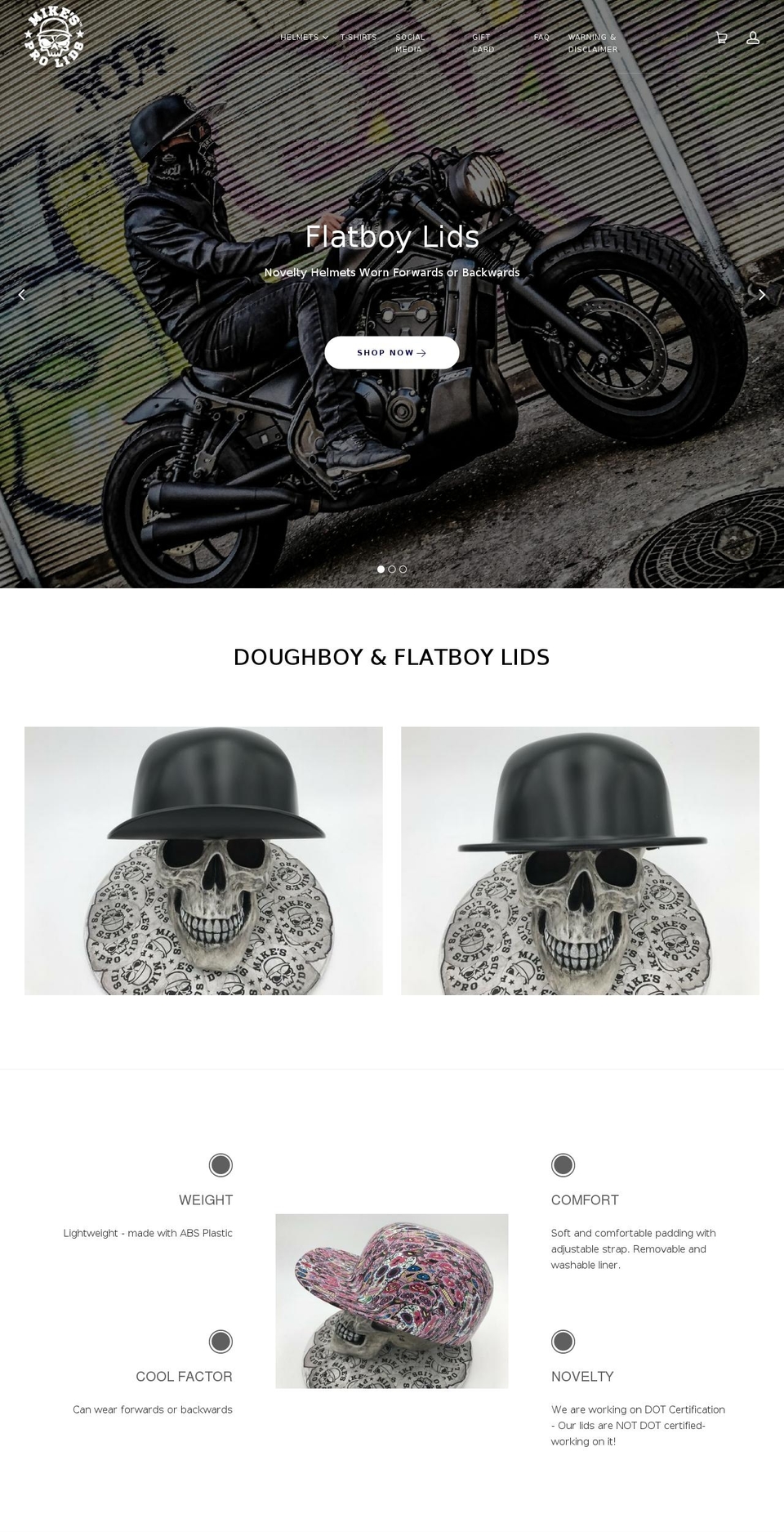 New Theme Upgrade Shopify theme site example mikesprolids.com