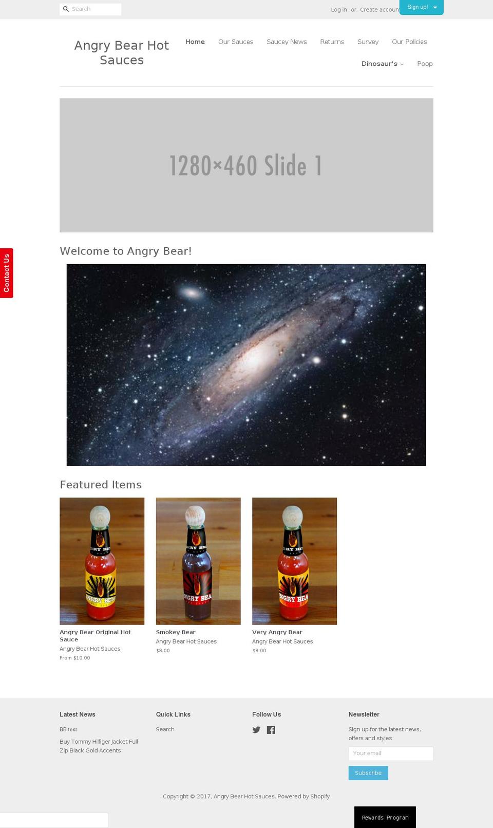 mikesteststore.com shopify website screenshot