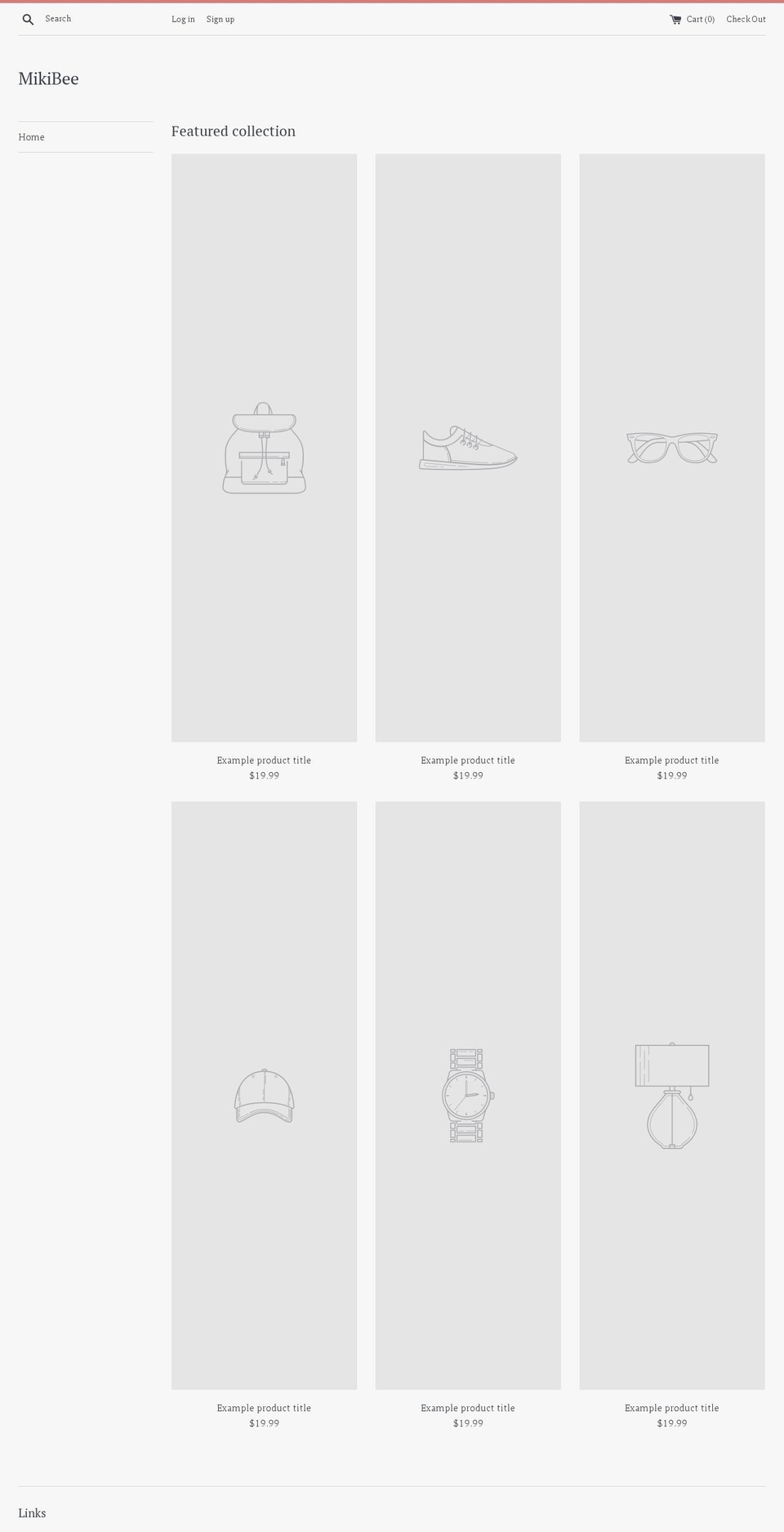 mikibee.com — Shopify storefront screenshot