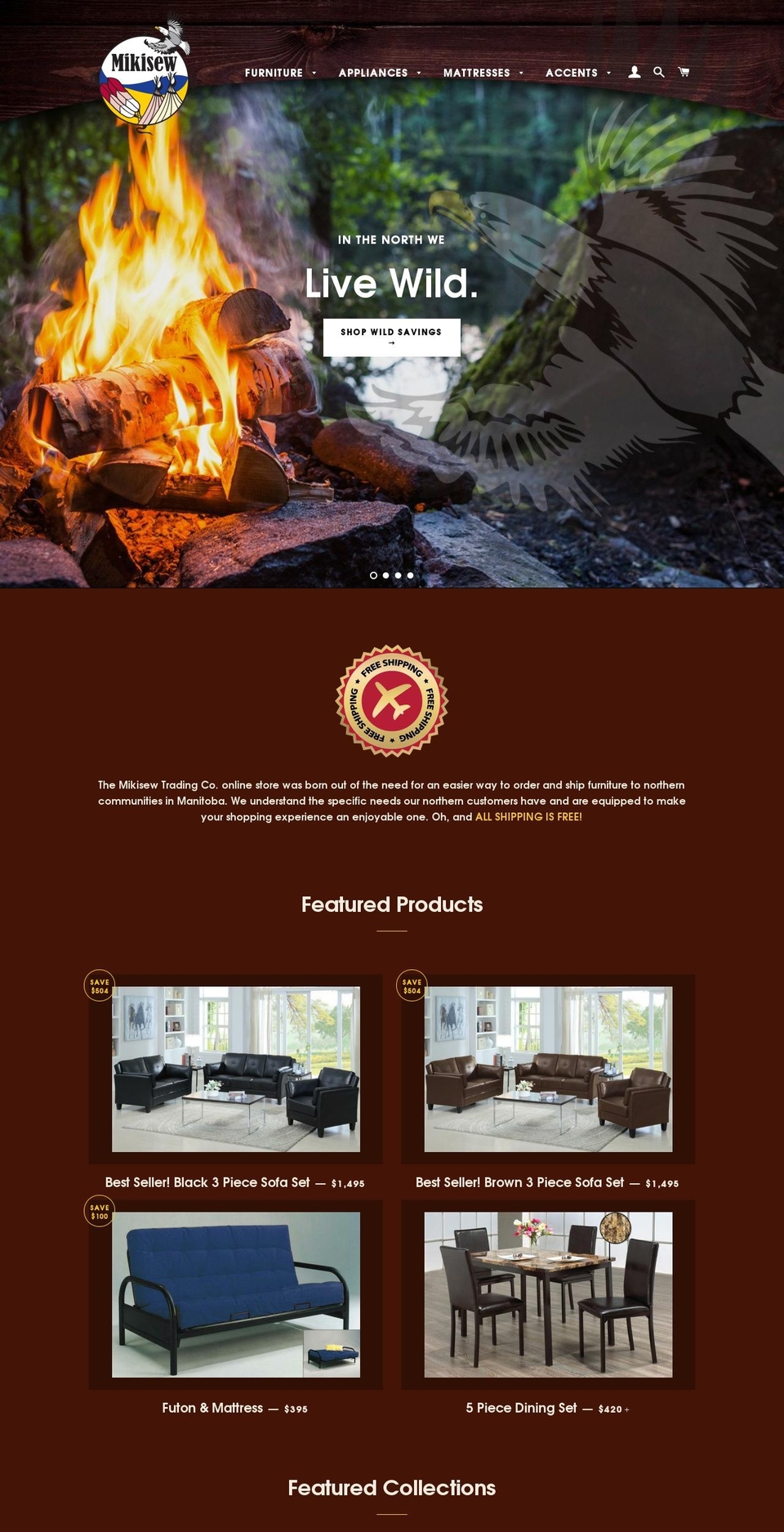 mikisew.ca shopify website screenshot